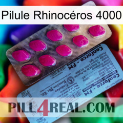 Pilule Rhinocéros 4000 35